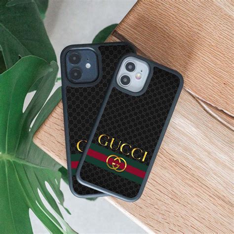 gucci black phone case|iphone 12 Gucci phone case.